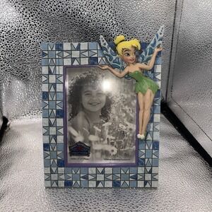 Tinkerbell Picture Frame Jim Shore Disney Heartwood Creek Resin